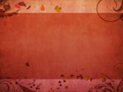 Autumn Abstract Leaves Red