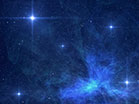 Awesome Galaxy Blue Stars