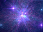 Awesome Galaxy Colorful Supernova