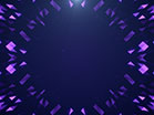 Crystal Patterns Deep Purple