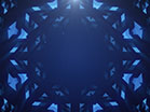 Crystal Patterns Ice Blue