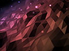 Fractal Flood Pink Orange