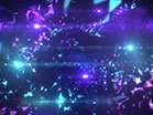 Geodesic Purple Teal Fast