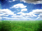 Grunge Clouds Particles Day