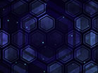 Hexa Fog Blue Grid