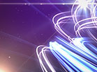 Light Streaks Purple Blue