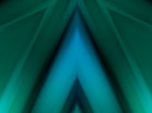 Mirrored Green Upward Arrows
