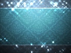 Particle Pattern Silver Teal