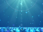 Spring Shapes Dark Blue