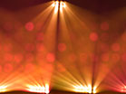 Stage Lights Orange Flashing