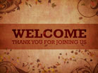 Autumn Abstract Welcome
