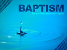 Baptism Droplet