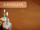 Birthday Announcements
