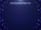 Crystal Patterns Announcements
