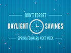 Daylight Savings Spring Forward