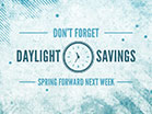 Daylight Savings Spring Grunge