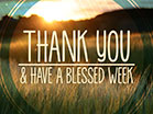 Fall Harvest Thank You