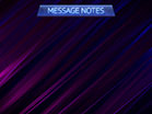 Light Curtain Message Notes