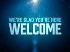 Particle Glow Welcome