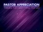 Pastor Appreciation Purple