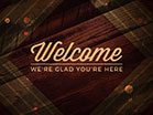 Rustic Wood Welcome