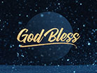 Snowglobe God Bless