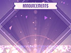 Spring Shapes Announcements