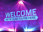 Stage Lights Welcome