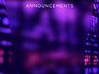 Stained Glass Announcements