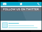 Stylish Vector Twitter Static