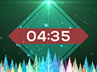 Colorful Christmas Trees Countdown