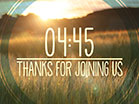 Fall Harvest Countdown