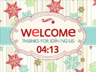 Vintage Holiday Countdown