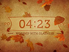 Vintage Thanksgiving Countdown