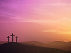 Easter Sunrise Calvary Distant