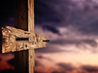 Rugged Cross Nails Sunset