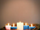 Advent Wreath Blue Week 5