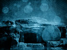 Empty Tomb Grunge Blue