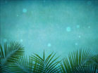 Palm Branches Blue