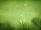 Palm Branches Green