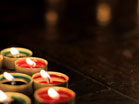 Red Green Candles