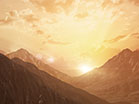 Resurrection Mountain Sunset