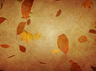 Vintage Thanksgiving Falling Leaves