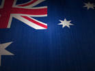 Australia Flag Waving