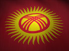 Kyrgyzstan Flag Waving