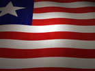 Liberia Flag Waving