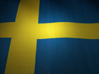 Sweden Flag Waving