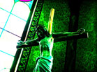 Green Crucifix