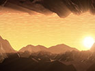 Digital Mountains Cave Rays