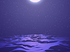 Digital Waves Purple Night